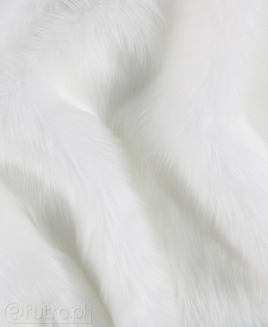 Faux Fur 17WS Shaggy White 40 mm