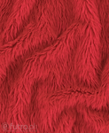 ALPAKA ZXD05245 czerwony, dzianina futerkowa, miękka i miła w dotyku o długości włosa około 40 mm 