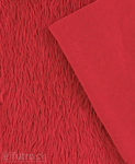 ALPAKA ZXD05245 czerwony, dzianina futerkowa, miękka i miła w dotyku o długości włosa około 40 mm 