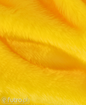 DZIANINA DW 33538 żółty,  materiał futerkowy o prosto strzyżonym, miękkim włosiu o długości 17 mm