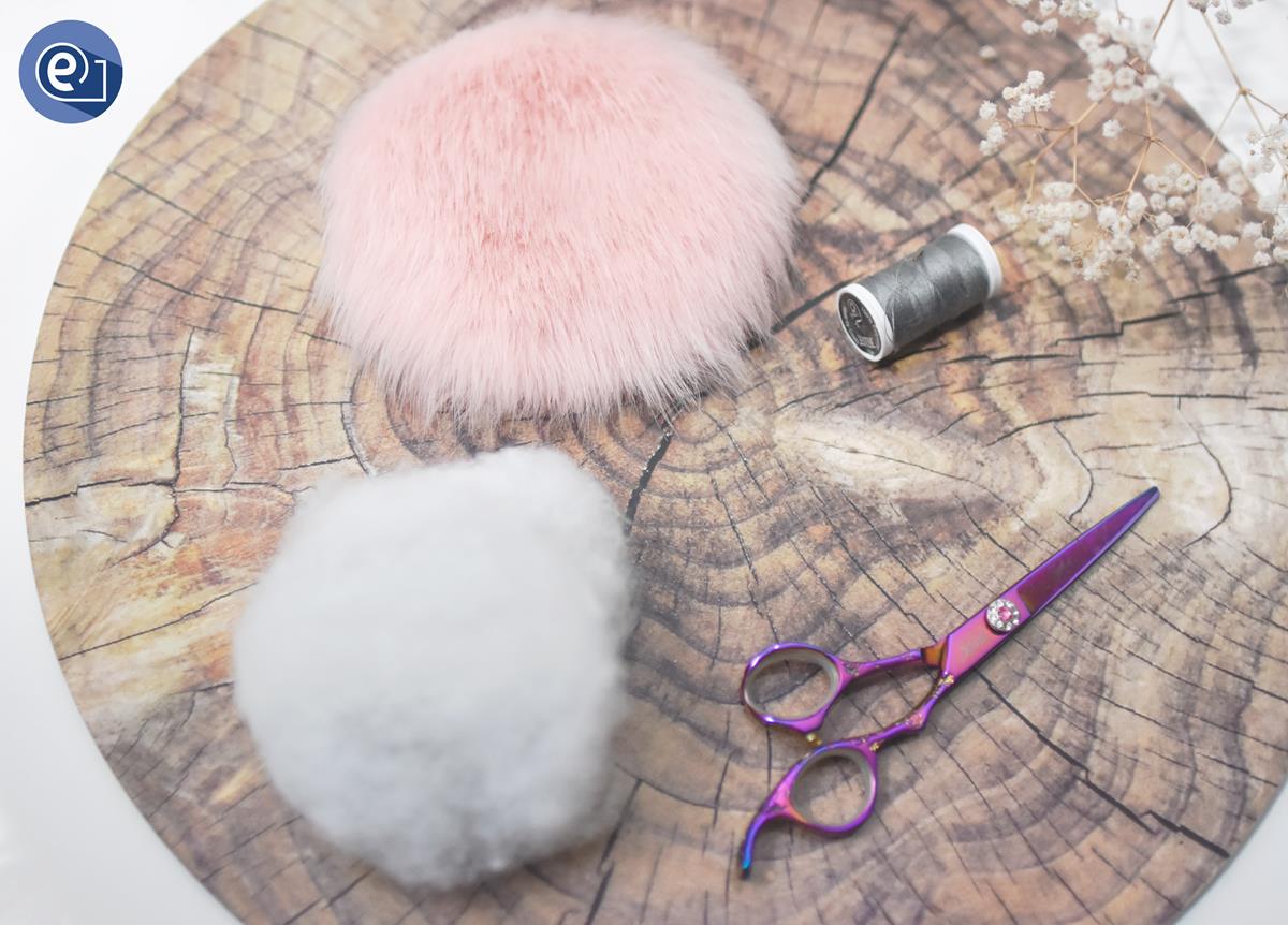 DIY - fur pompom