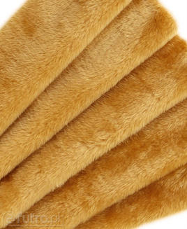 Beige 31564 Long Pile Plush Fabric 17 mm length