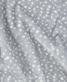 Light Grey 325044/15 Plush Fabric Dot 9 mm 