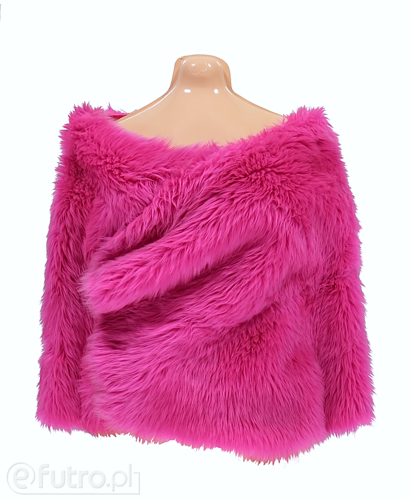 Amaranth P-12 Shaggy Faux Fur Pile Length 40 mm