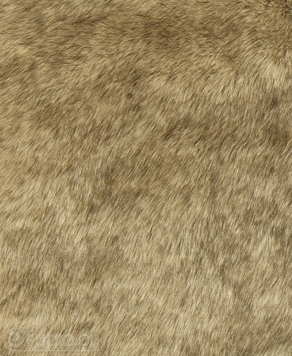 Beige 1047 Fox Faux Fur 60 mm