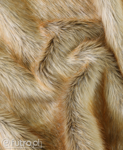 Beige 18-44 Fox Premium Faux Fur 40 - 50 mm