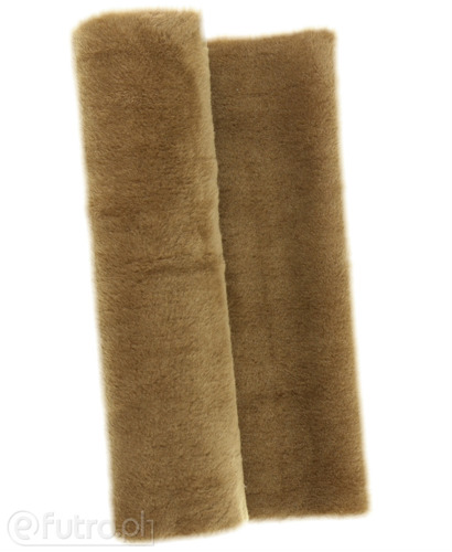 Beige 31525 Short Pile Plush Fabric Pile Length 9 mm