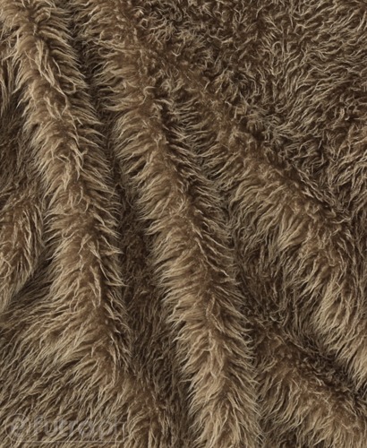 Beige 31525 Vicunia Faux Fur 25 mm