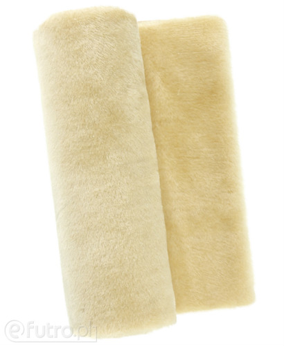 Beige 32540 Short Pile Plush Fabric Pile Length 9 mm