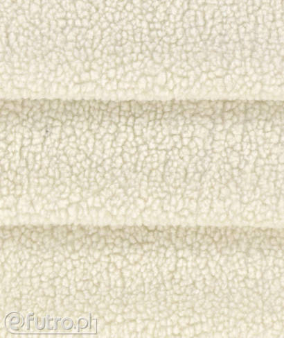 Beige 3257 Teddy Sherpa Faux Fur Fabric Pile Length 8 mm