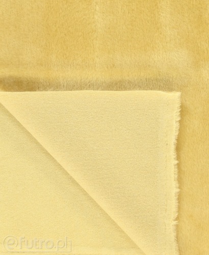 Beige 33568 Short Pile Plush Fabric Pile Length 9 mm