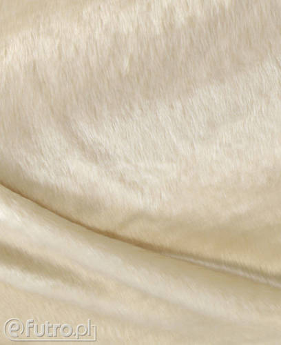 Beige 33569 Long Pile Plush Fabric Pile Length 17 mm 