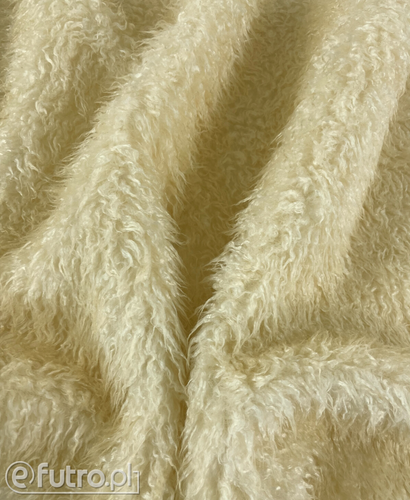 Beige 33569 Vicunia Faux Fur 25 mm