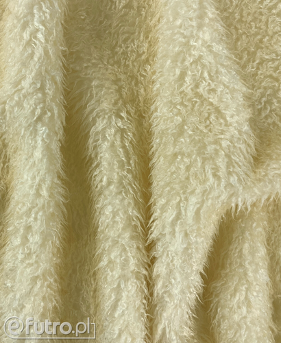 Beige 33569 Vicunia Faux Fur 25 mm