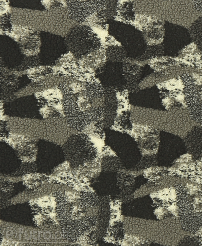 Black-Grey Camo 16KWSS14-038 Teddy Sherpa Pile Length 8 mm