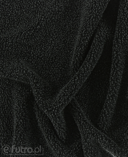 Black Teddy Sherpa Frosty Wool Faux Fur Fabric 34500 