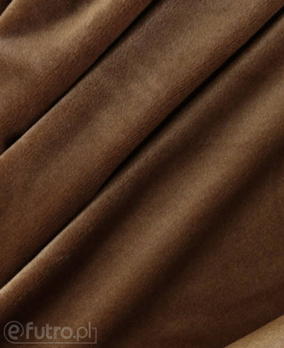 Brown 35540 Short Pile Plush Fabric Pile Length 9 mm