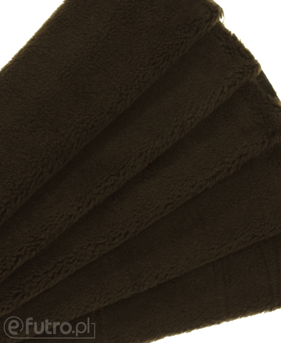 Brown 38552 Teddy Sherpa Faux Fur Fabric Pile Length 8 mm