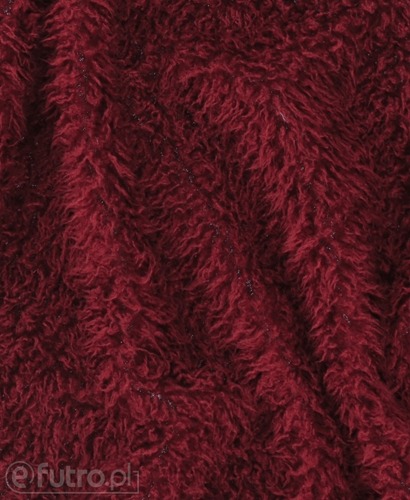 Burgundy 33567 Vicunia Faux Fur 25 mm