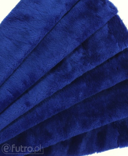 Dark Blue 3753 Short Pile Plush Fabric Pile Length 9 mm