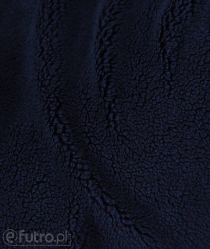 Dark Blue Teddy Sherpa Faux Fur Fabric 32539