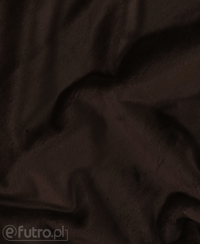 Dark Brown 3255 Short Pile Plush Fabric Pile Length 9 mm