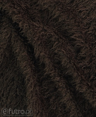 Dark Brown 3255 Vicunia Faux Fur 25 mm