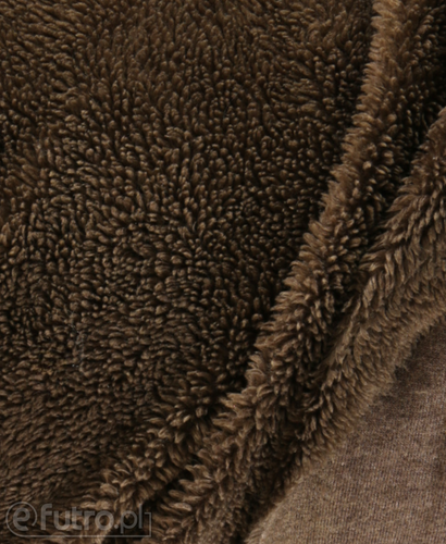 Dark Chocolate Teddy Sherpa Faux Fur Fabric 3056
