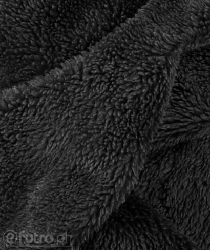 Dark Grey Teddy Sherpa Faux Fur Fabric 315836