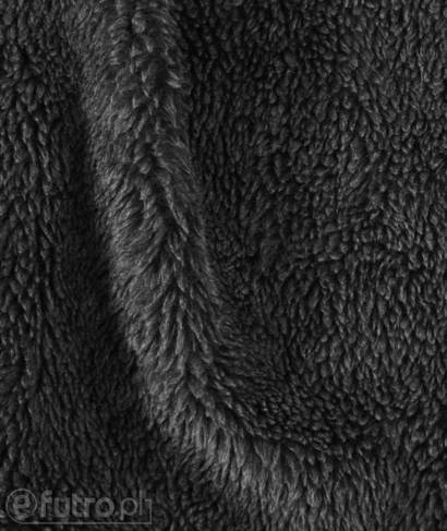 Dark Grey Teddy Sherpa Faux Fur Fabric 315836