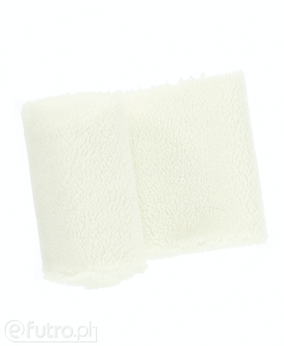 Ecru 36567 Teddy Sherpa Faux Fur Fabric Pile Length 8 mm