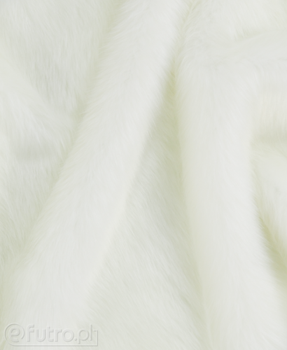 Ecru Faux Fur Wolf 37509