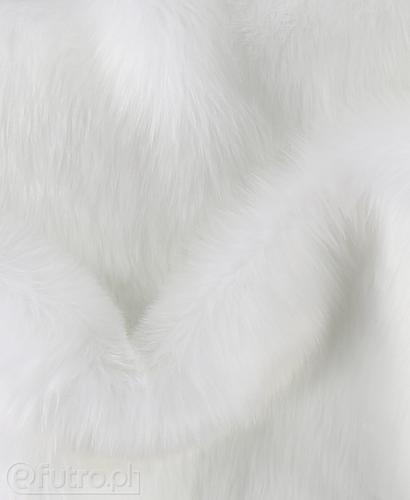 Faux Fur 17WS Shaggy White 40 mm