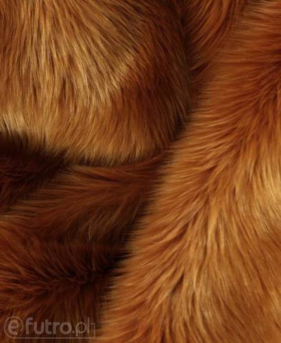 Ginger 029 Shaggy Faux Fur Pile Length 40 mm 