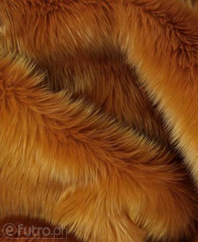 Ginger 029 Shaggy Faux Fur Pile Length 40 mm 