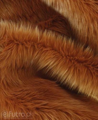 Ginger 029 Shaggy Faux Fur Pile Length 40 mm 