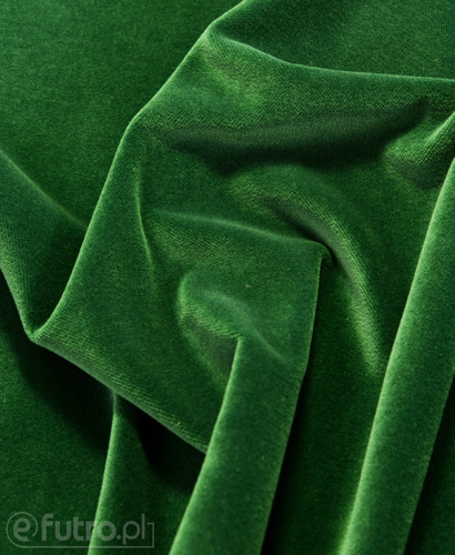 Green 12416 Velvet Fabric