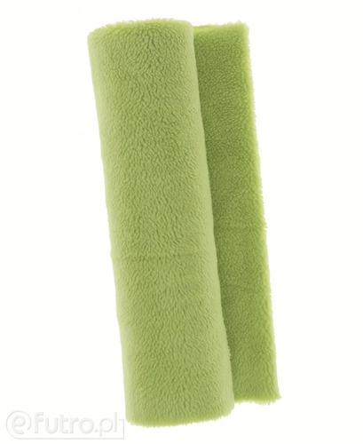 Green 315231 Teddy Sherpa Faux Fur Fabric Pile Length 8 mm