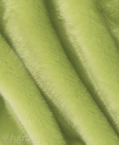 Green 315311 Long Pile Plush Fabric Pile Length 17 mm 