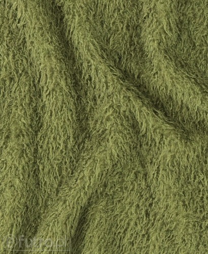 Green 34551 Vicunia Faux Fur 25 mm