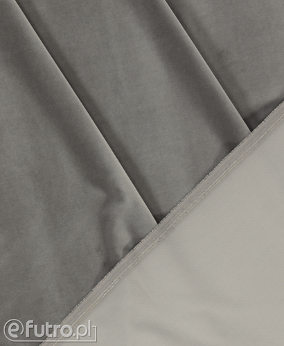 Grey 18405 Velvet Fabric