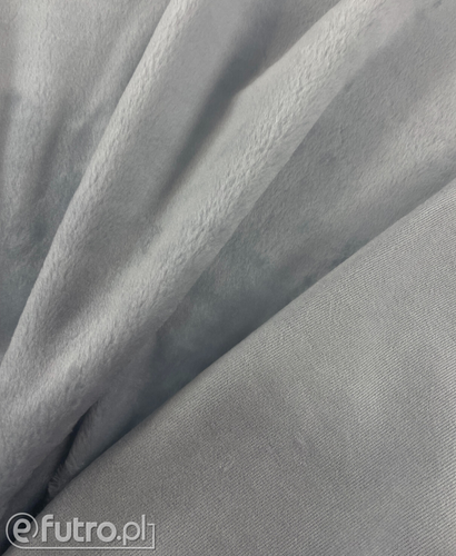 Grey 3350 Short Pile Plush Fabric Pile Length 9 mm