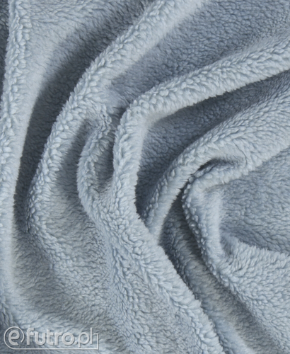 Grey Teddy Sherpa Faux Fur Fabric 31507