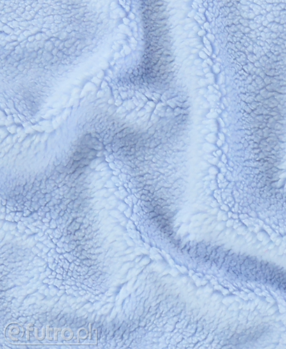 Light Blue Teddy Sherpa Faux Fur Fabric 36590