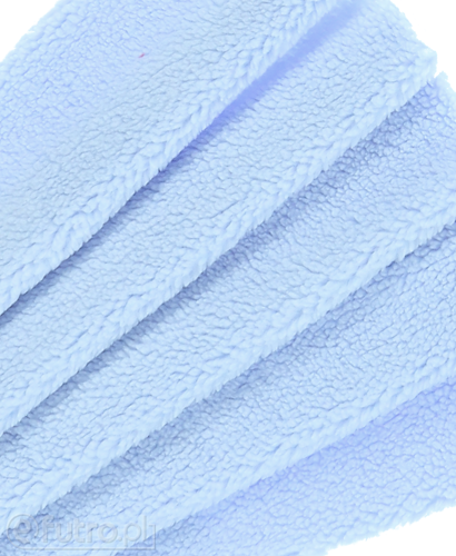 Light Blue Teddy Sherpa Faux Fur Fabric 36590