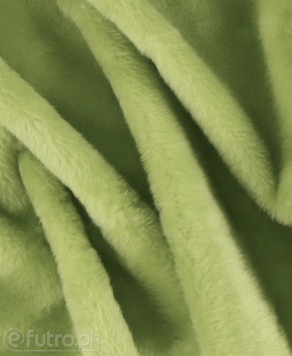 Light Green 315311 Short Pile Plush Fabric Pile Length 9 mm