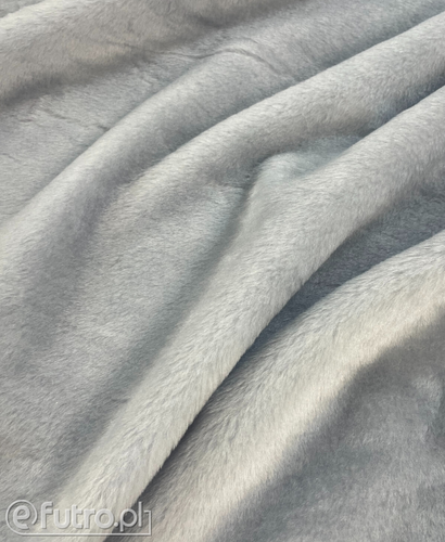 Light Grey 31507 Short Pile Plush Fabric Pile Length 9 mm