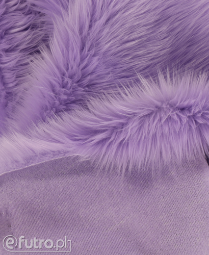 Lilac 044 Shaggy Faux Fur Pile Length 40 mm 