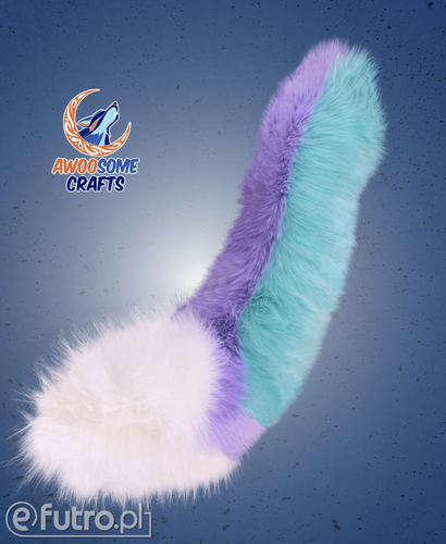 Lilac 044 Shaggy Faux Fur Pile Length 40 mm 