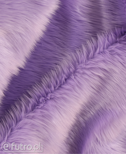 Lilac 044 Shaggy Faux Fur Pile Length 40 mm 